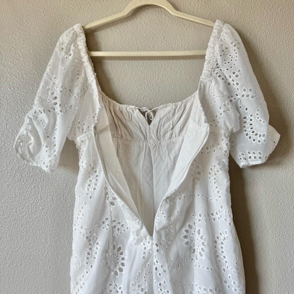 All in Favor Eyelet Embroidered Dress - Picture 10 of 10